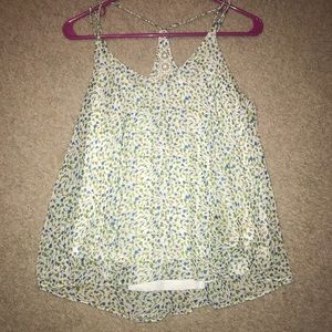 Floral tank top